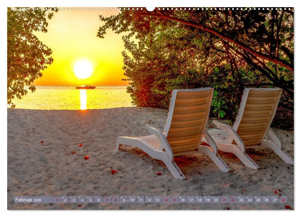 Bild: 9783457942932 | Malerische Malediven (hochwertiger Premium Wandkalender 2026 DIN A2...