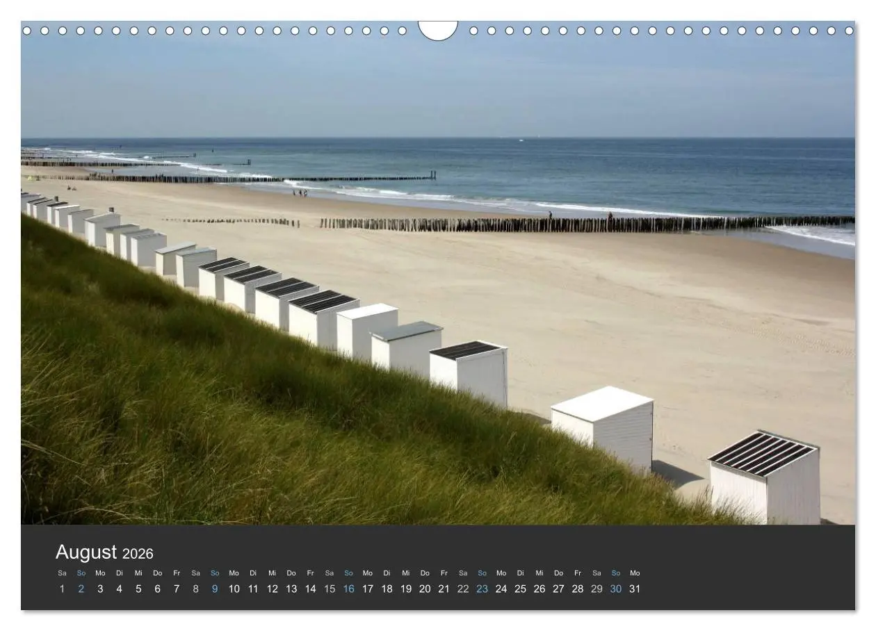 Bild: 9783516032932 | Traumhaftes Zeeland 2026 (Wandkalender 2026 DIN A3 quer), CALVENDO...