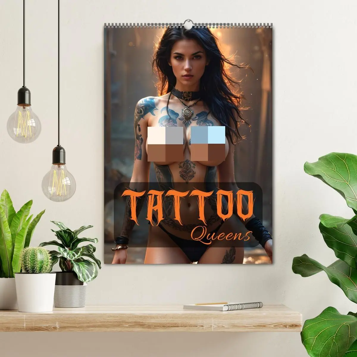 Bild: 9783516272932 | Tattoo Queens (Wandkalender 2026 DIN A2 hoch), CALVENDO Monatskalender