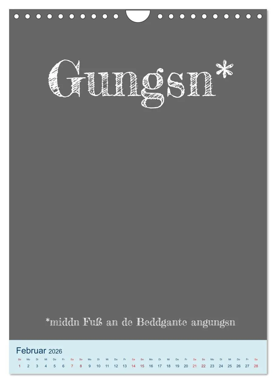 Bild: 9783516342932 | Ningelnäsorum! Mundart und Dialekt Kalender Sachsen (Wandkalender...