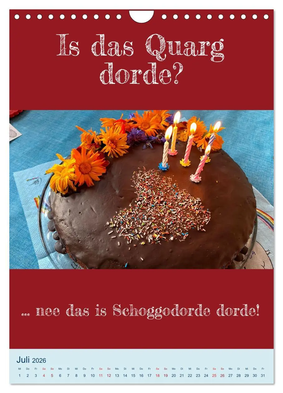 Bild: 9783516342932 | Ningelnäsorum! Mundart und Dialekt Kalender Sachsen (Wandkalender...