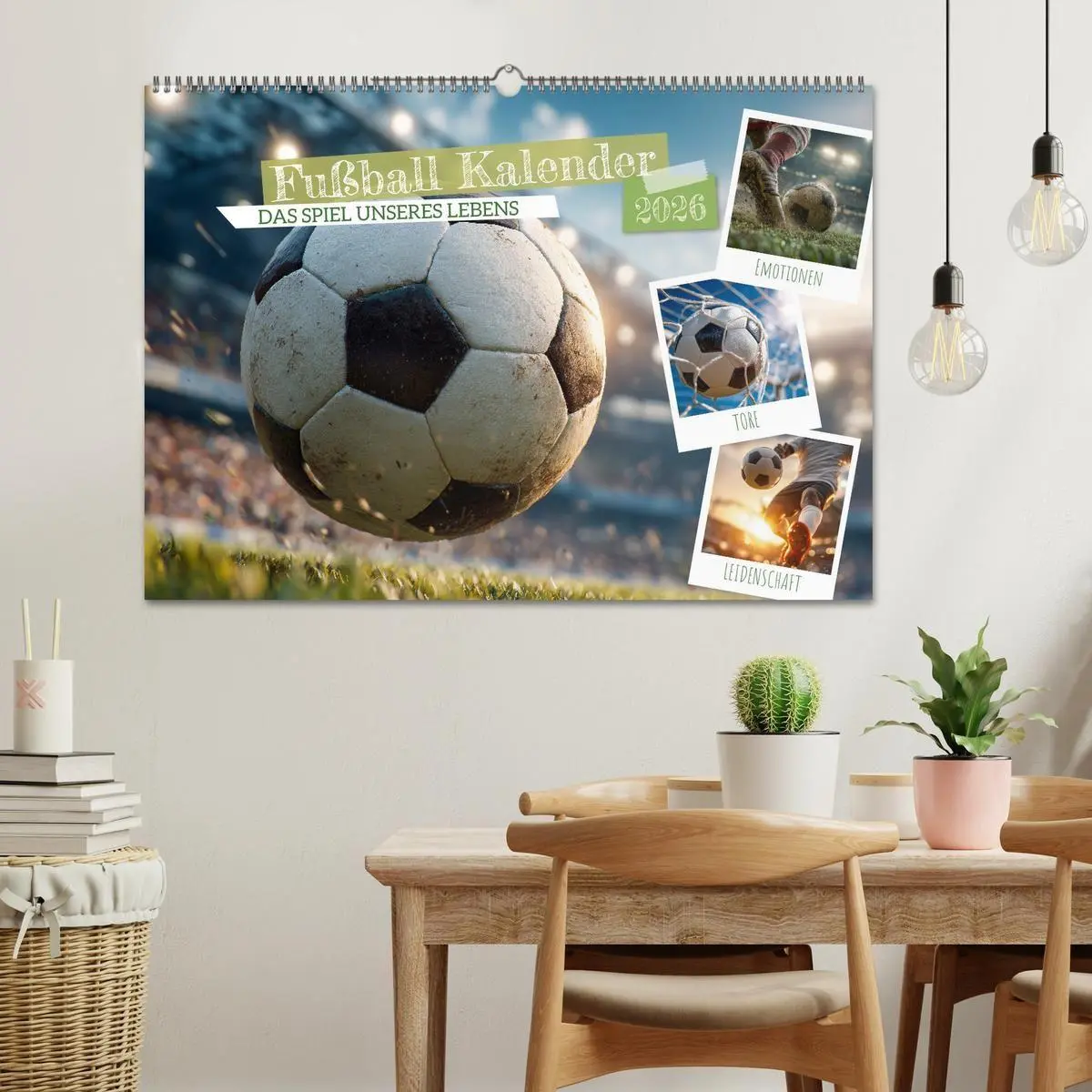 Bild: 9783516722932 | Fußball Kalender - Das Spiel unseres Lebens (Wandkalender 2026 DIN...