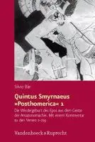 Cover: 9783525252932 | Quintus Smyrnaeus 'Posthomerica' 1 | Silvio Bär | Buch | 640 S. | 2010