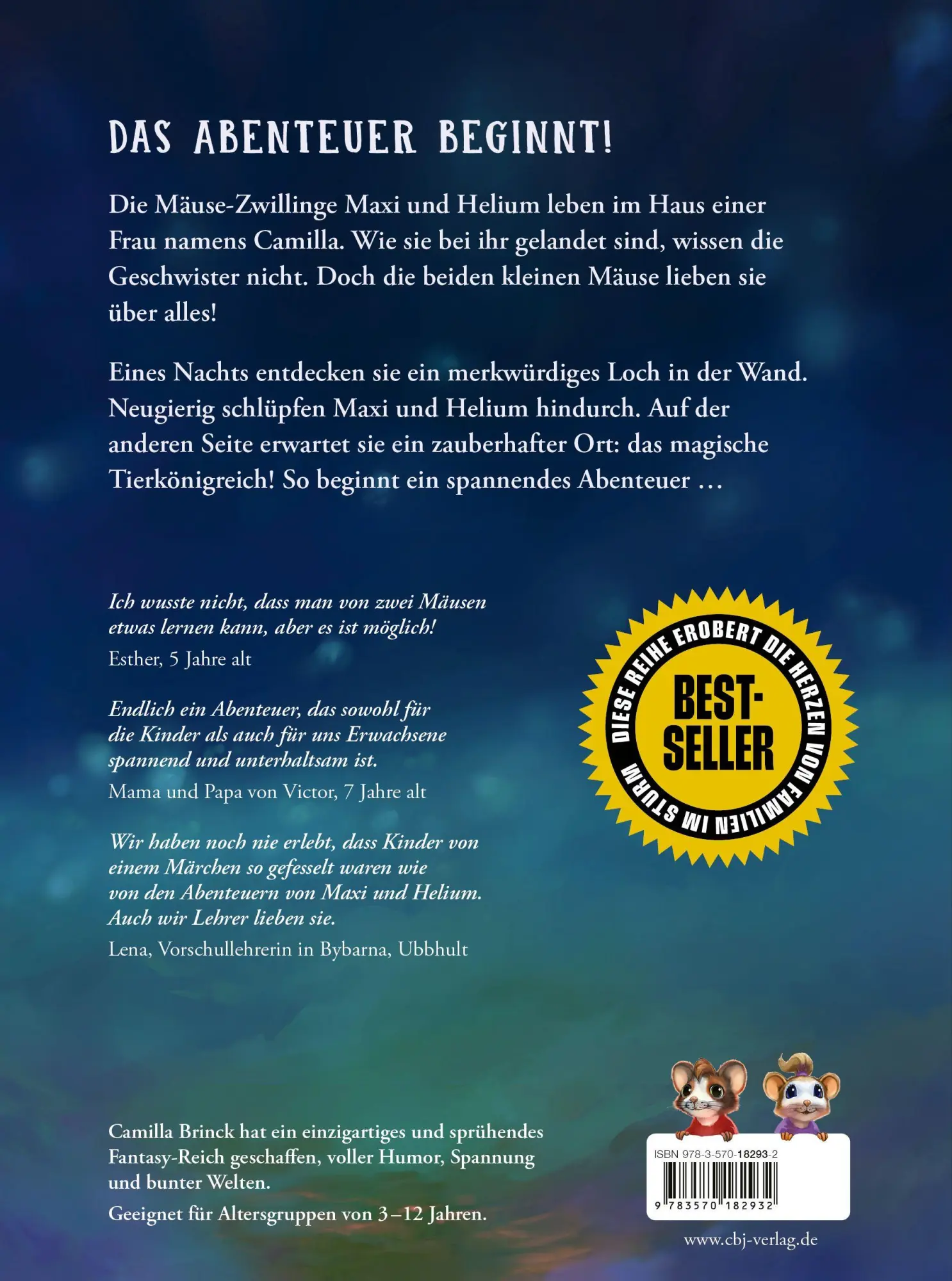 Bild: 9783570182932 | Maxi &amp; Helium - Das magische Loch in der Wand | Camilla Brinck | Buch