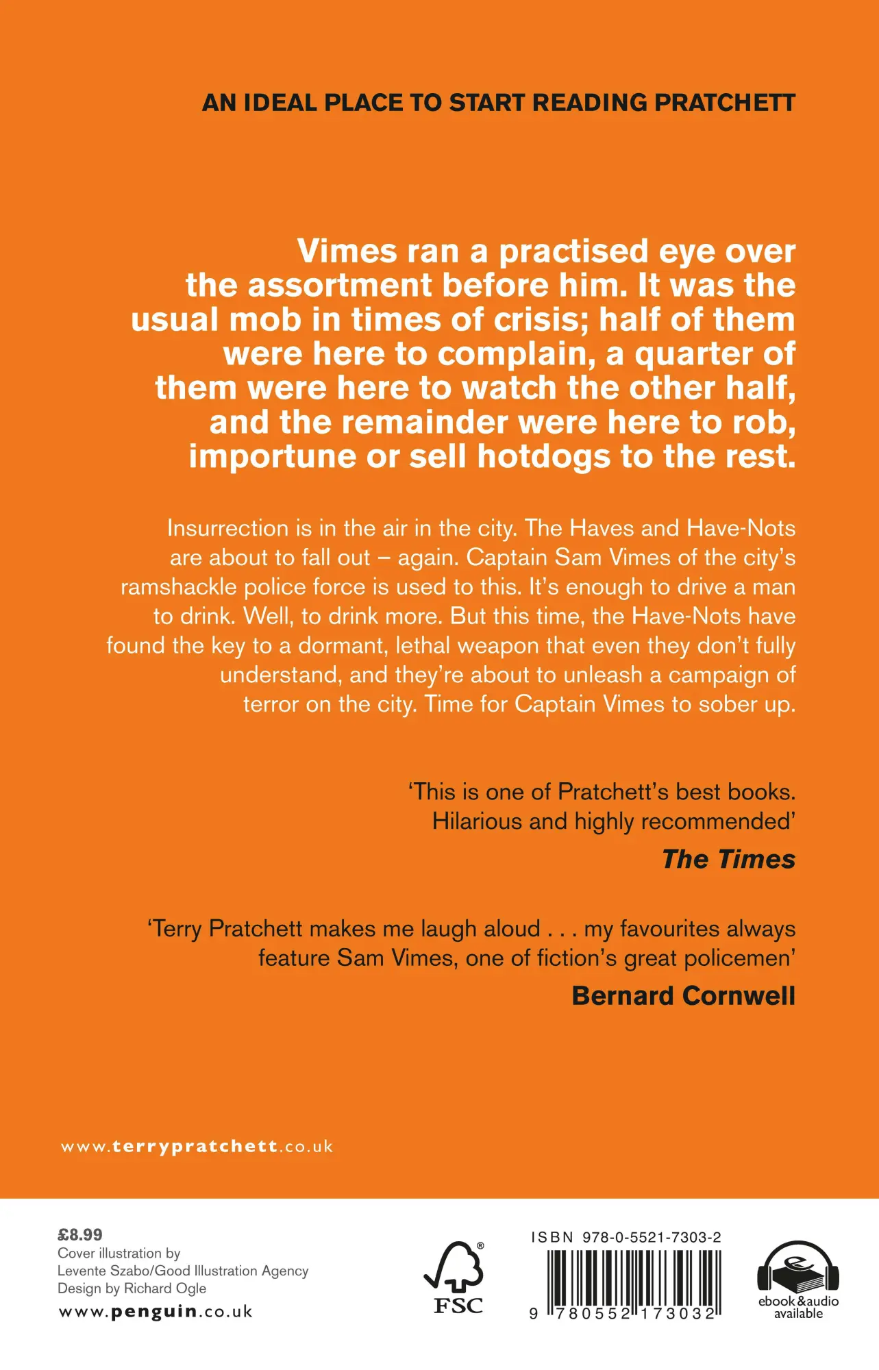 Rückseite: 9780552173032 | Guards! Guards! | Introduction by Ben Aaronovitch | Terry Pratchett