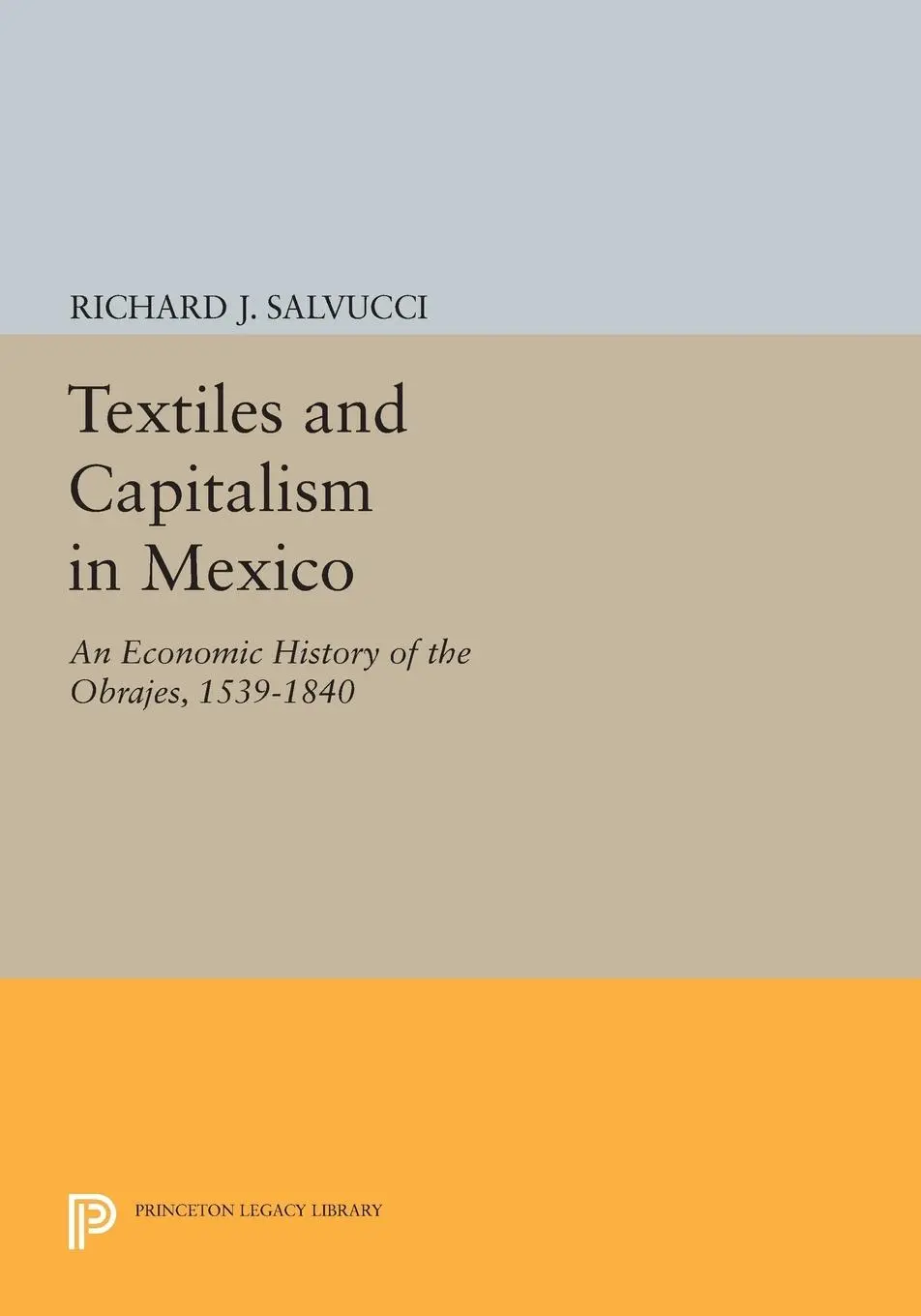 Cover: 9780691603032 | Textiles and Capitalism in Mexico | Richard J. Salvucci | Taschenbuch