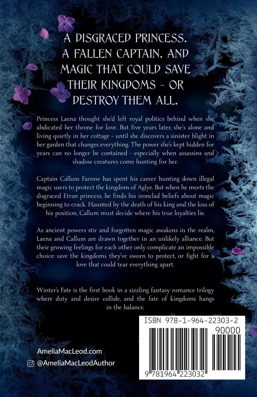 Rückseite: 9781964223032 | Winter's Fate | Amelia MacLeod | Taschenbuch | Englisch | 2025