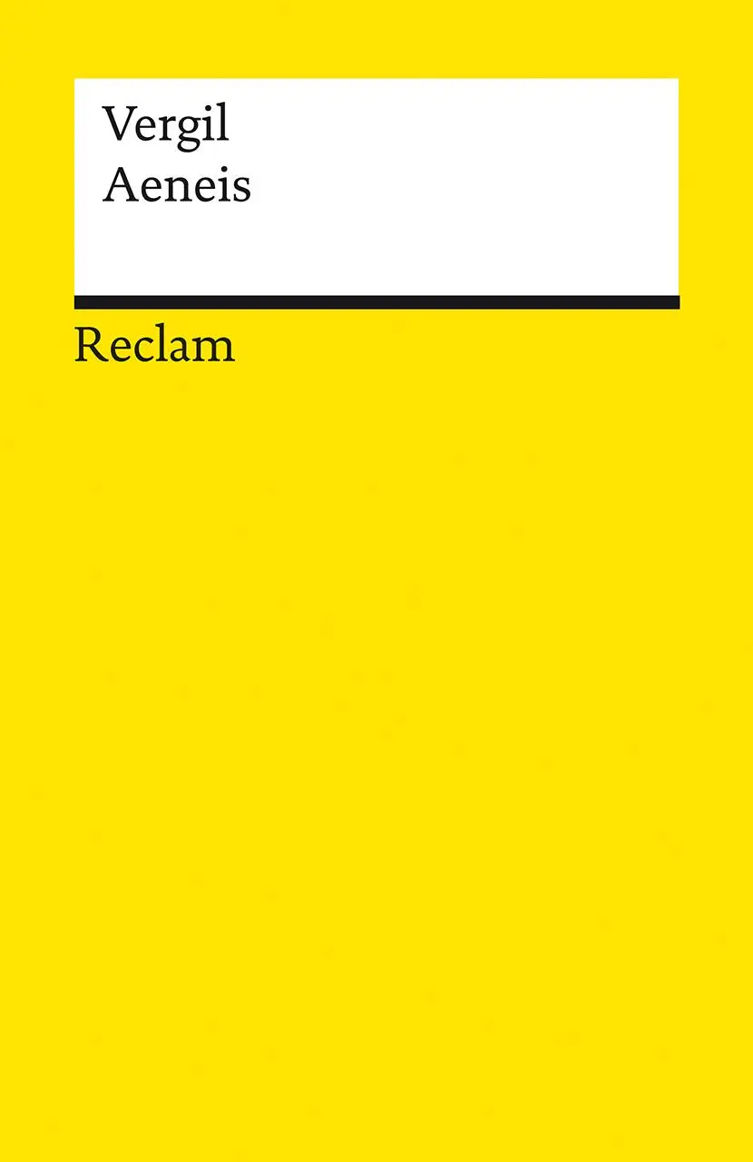 Cover: 9783150143032 | Aeneis | Vergil | Taschenbuch | Reclam Universal-Bibliothek | 733 S.