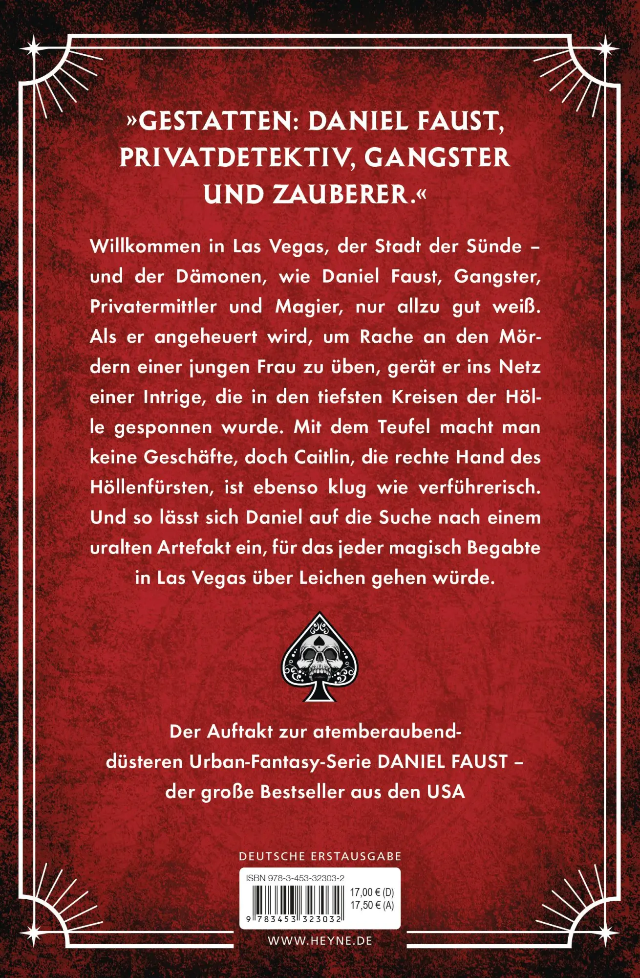 Bild: 9783453323032 | Stadt der Dämonen | Ein Daniel-Faust-Roman | Craig Schaefer | Buch