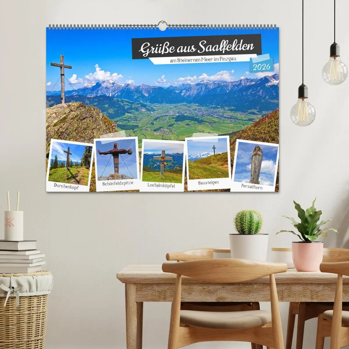 Bild: 9783457453032 | Grüße aus Saalfelden (Wandkalender 2026 DIN A2 quer), CALVENDO...
