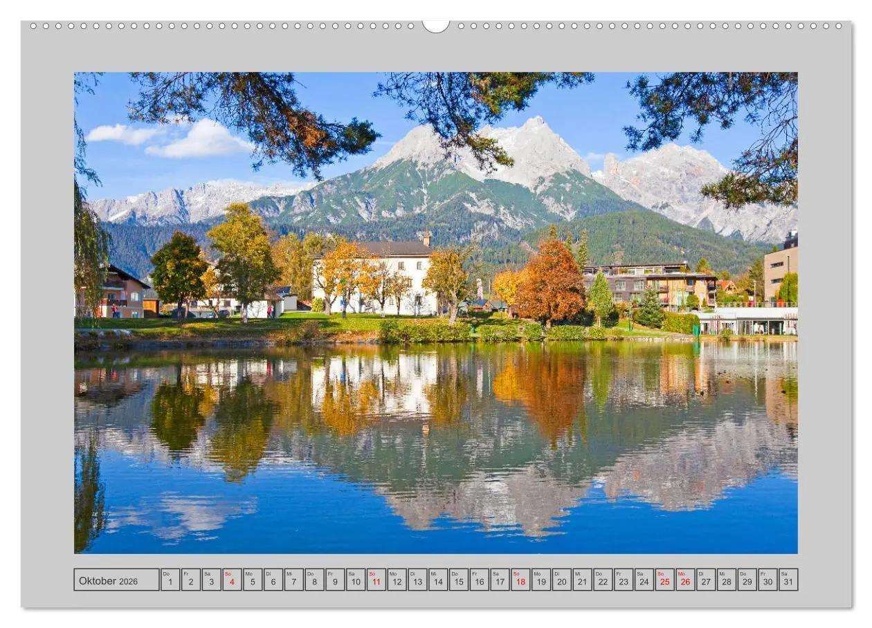 Bild: 9783457453032 | Grüße aus Saalfelden (Wandkalender 2026 DIN A2 quer), CALVENDO...