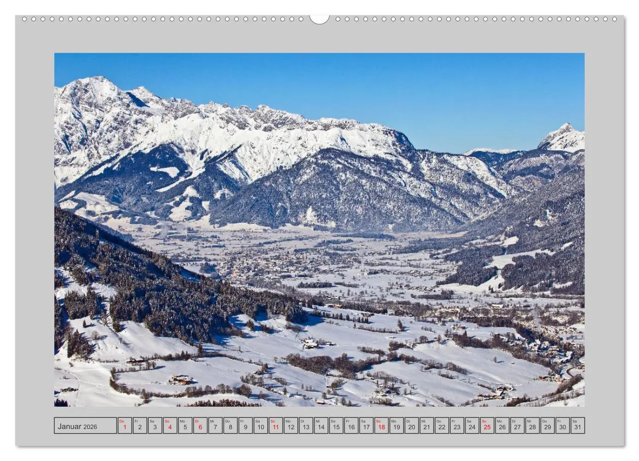 Bild: 9783457453032 | Grüße aus Saalfelden (Wandkalender 2026 DIN A2 quer), CALVENDO...