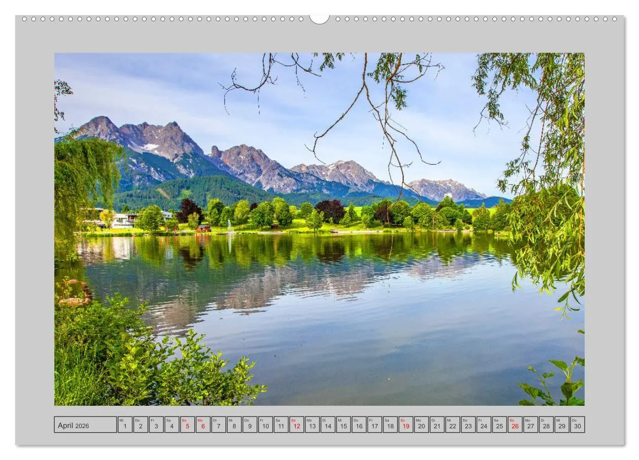 Bild: 9783457453032 | Grüße aus Saalfelden (Wandkalender 2026 DIN A2 quer), CALVENDO...