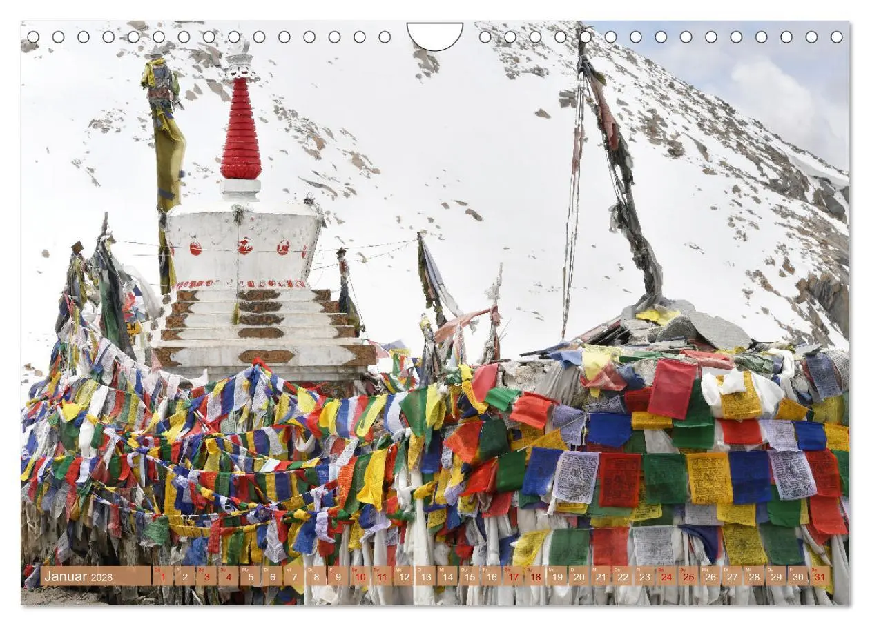 Bild: 9783457833032 | Tschörten, Architektur des Himalaya (Wandkalender 2026 DIN A4...