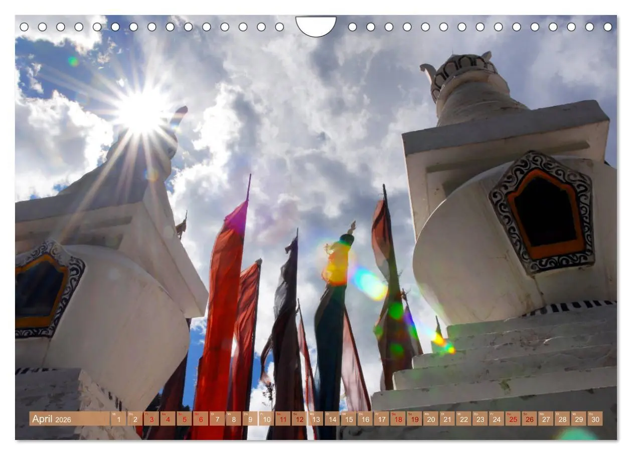 Bild: 9783457833032 | Tschörten, Architektur des Himalaya (Wandkalender 2026 DIN A4...