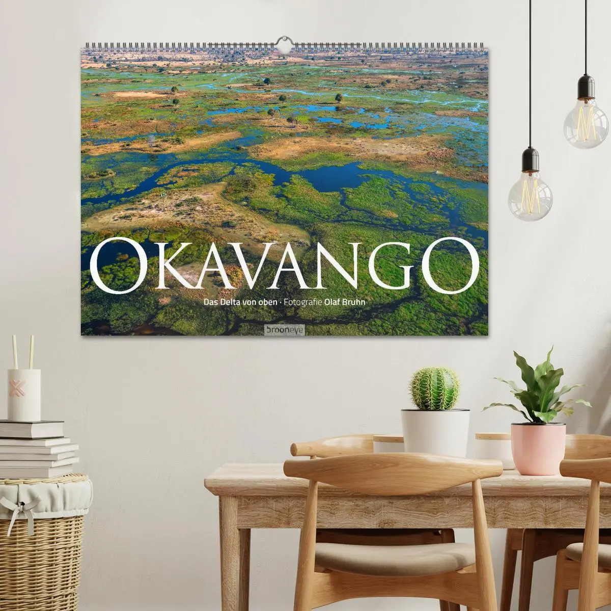 Bild: 9783516093032 | Okavango - Das Delta von oben (Wandkalender 2026 DIN A2 quer),...