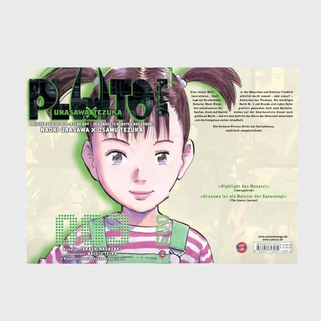 Bild: 9783551713032 | Pluto: Urasawa X Tezuka 03 | Osamu Tezuka (u. a.) | Taschenbuch | 2011