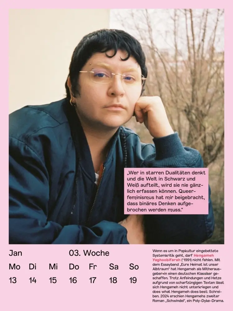 Bild: 9783869153032 | MISSY Magazine Kalender 2025 | Missy Magazine | Kalender | Deutsch