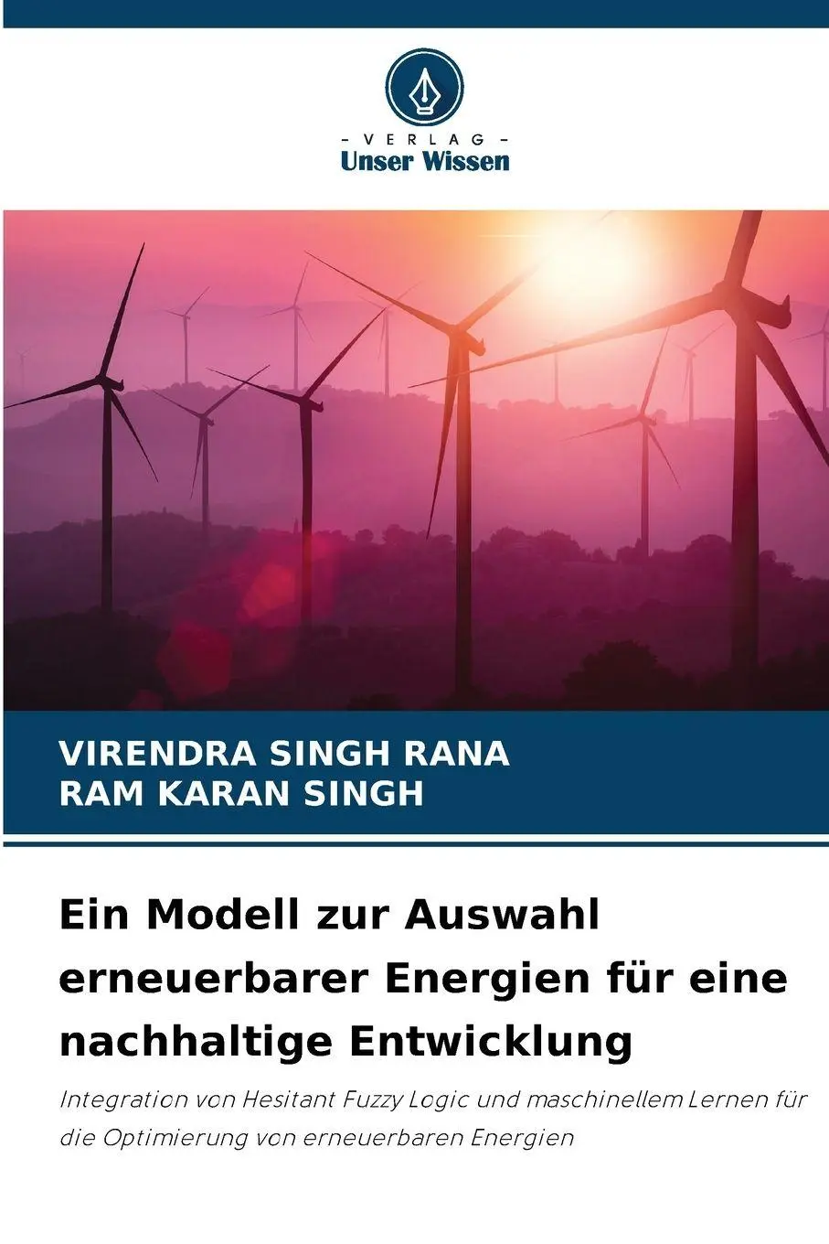 Cover: 9786209583032 | Ein Modell zur Auswahl erneuerbarer Energien für eine nachhaltige...