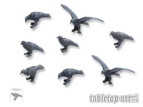 Cover: 704270723132 | Ravens (8) | Tabletop-Art | EAN 704270723132