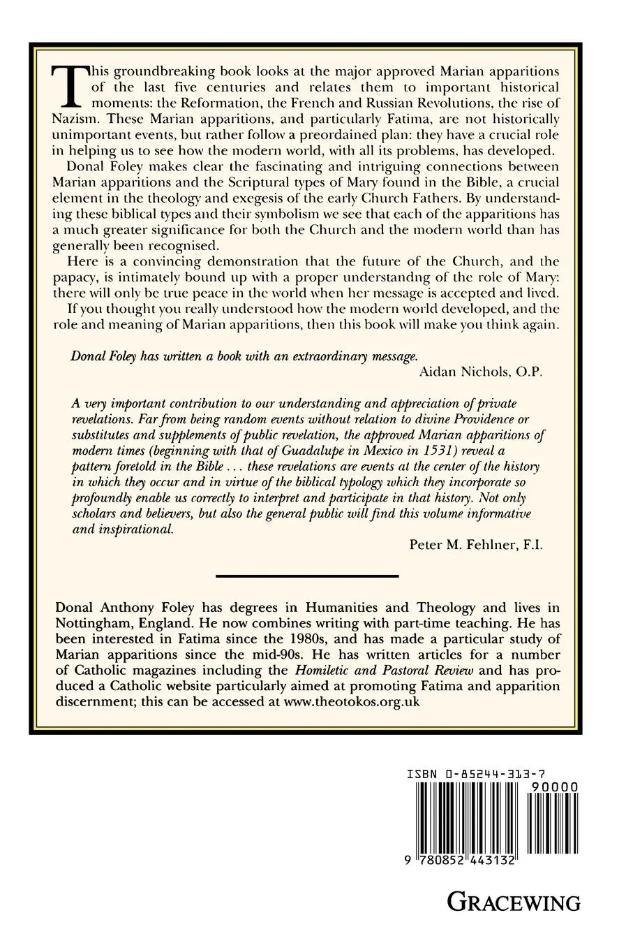 Rückseite: 9780852443132 | Marian Apparitions | Donal Anthony Foley | Taschenbuch | Englisch