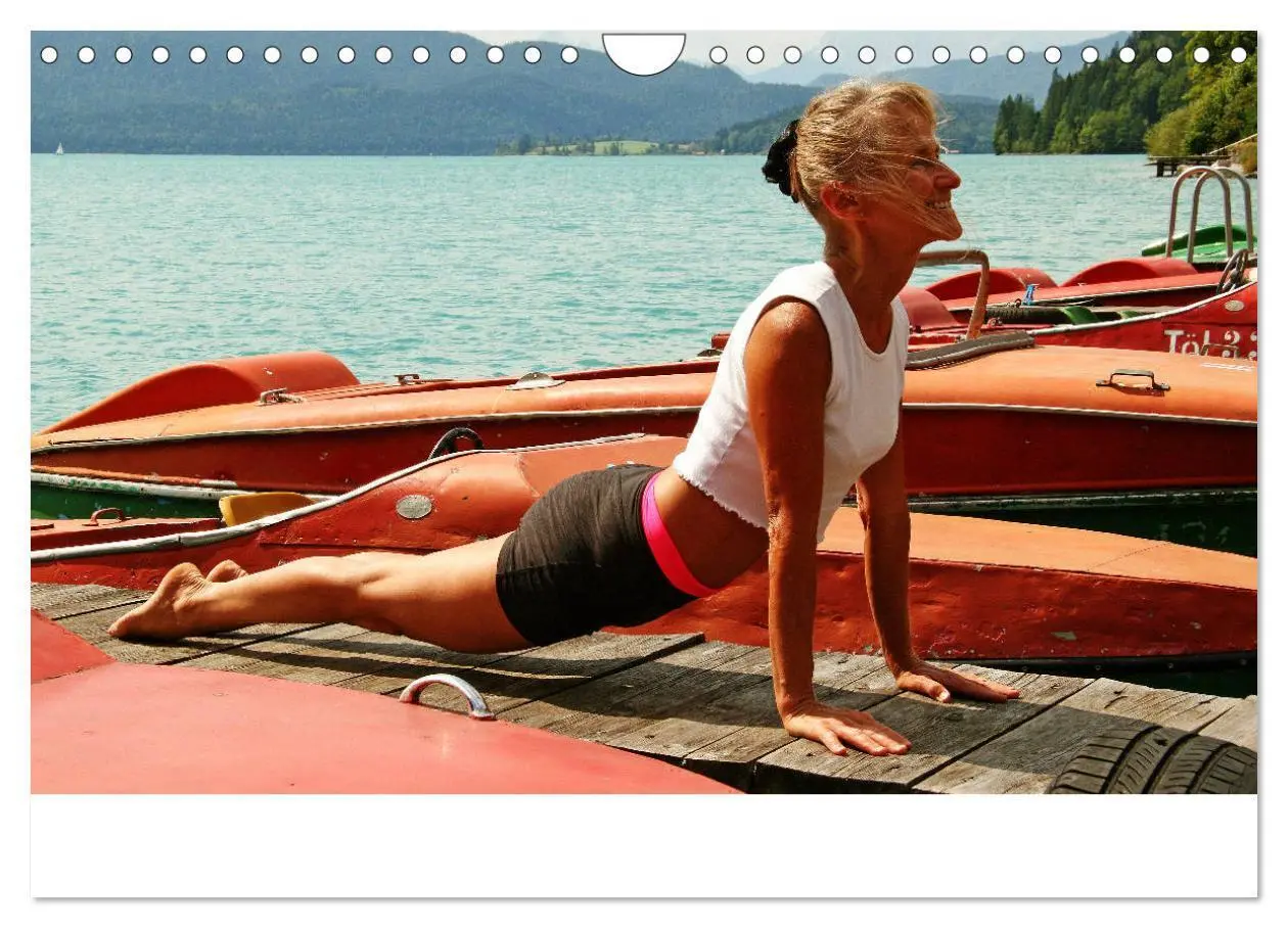 Bild: 9783435283132 | Yoga - Harmonie am Walchensee (Wandkalender 2025 DIN A4 quer),...
