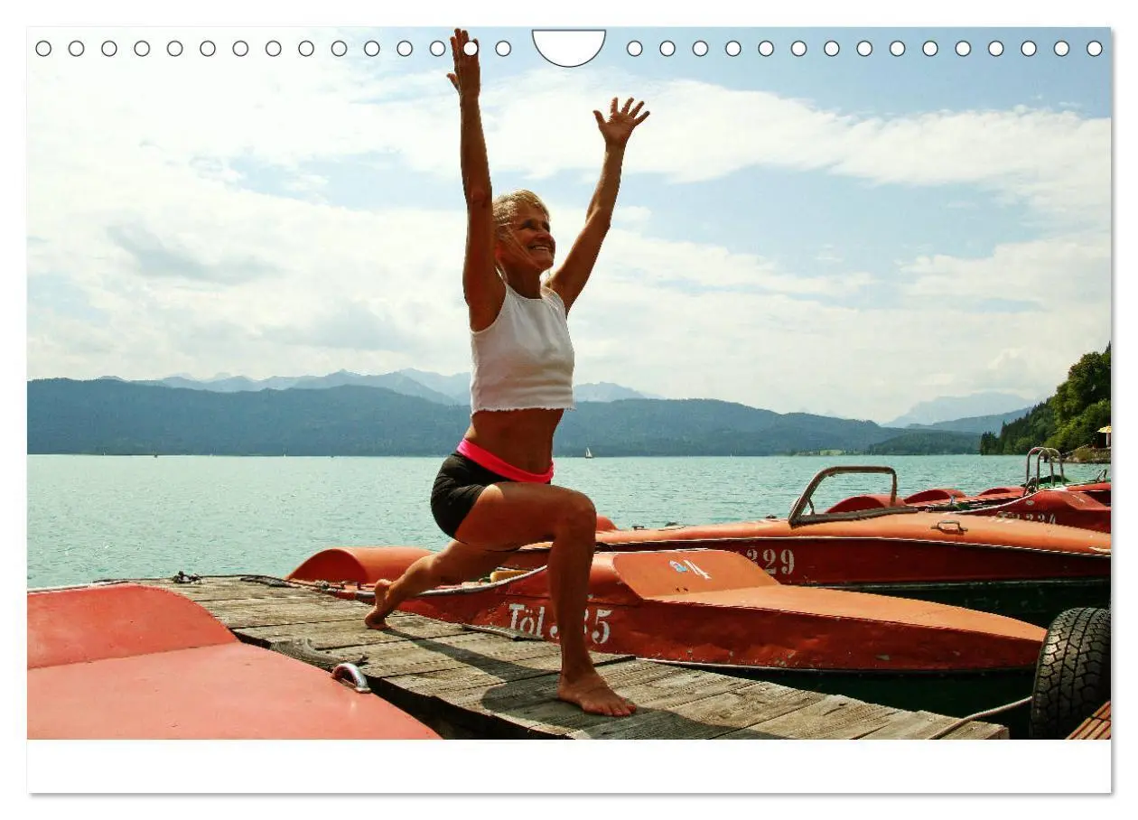 Bild: 9783435283132 | Yoga - Harmonie am Walchensee (Wandkalender 2025 DIN A4 quer),...