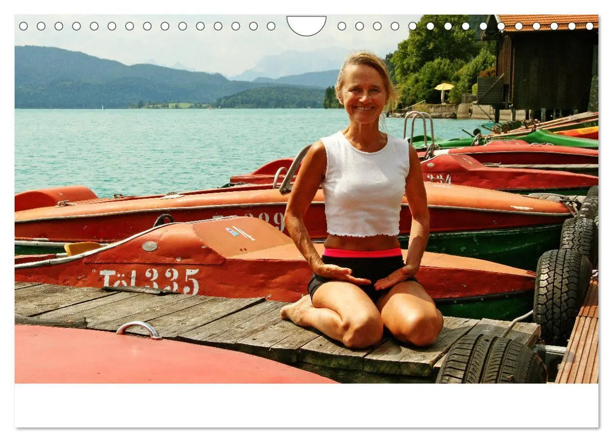Bild: 9783435283132 | Yoga - Harmonie am Walchensee (Wandkalender 2025 DIN A4 quer),...