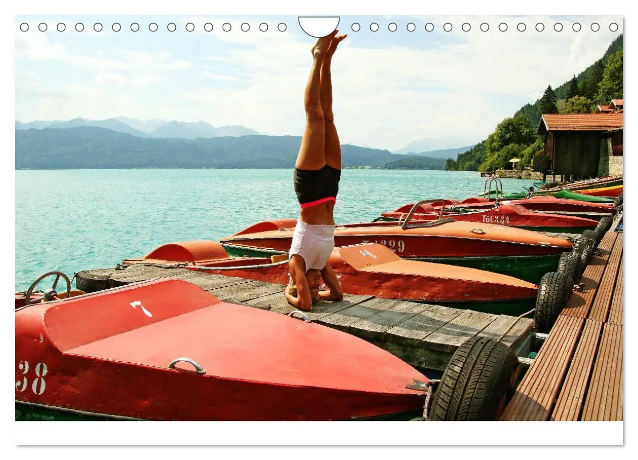 Bild: 9783435283132 | Yoga - Harmonie am Walchensee (Wandkalender 2025 DIN A4 quer),...