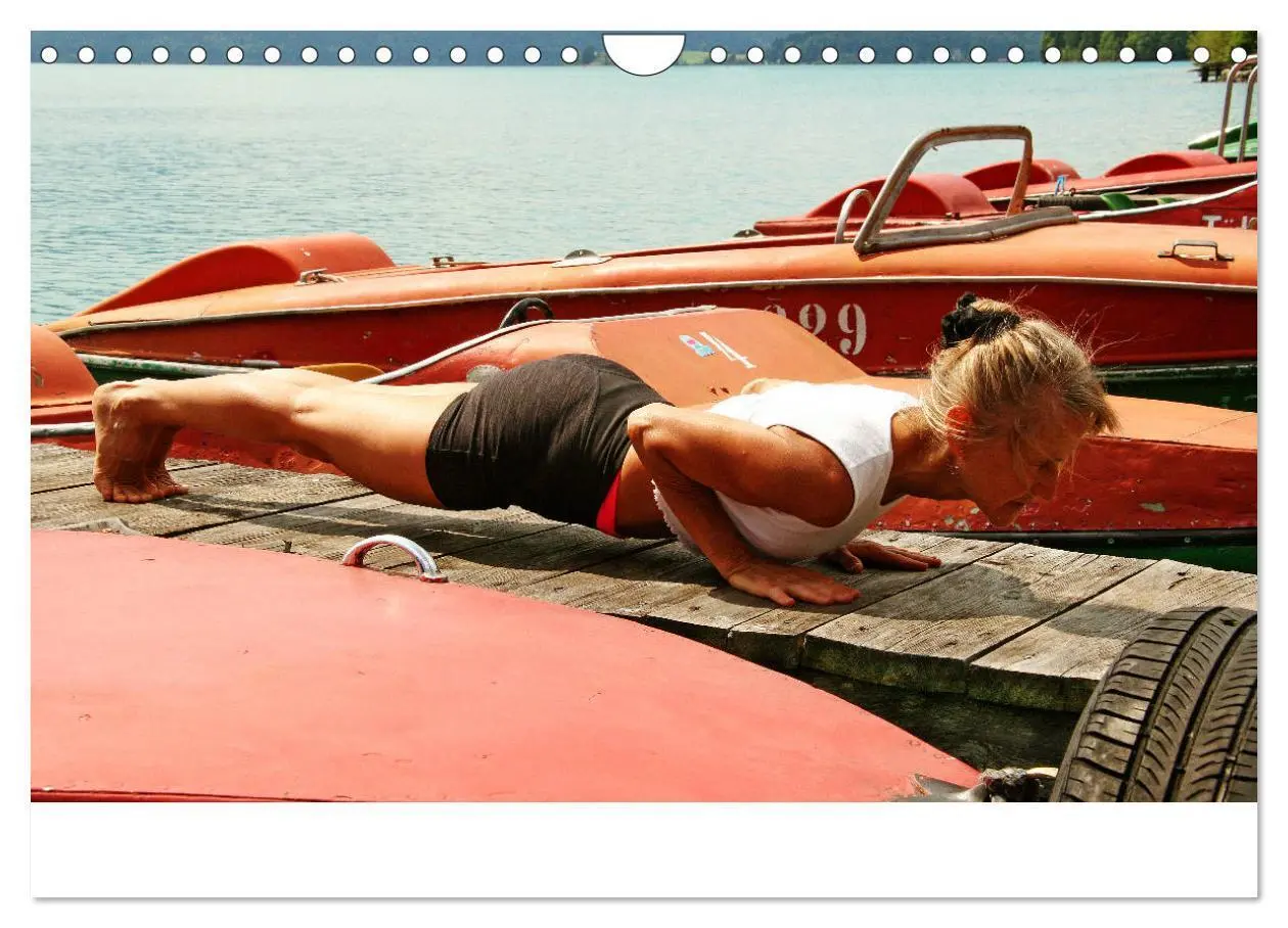 Bild: 9783435283132 | Yoga - Harmonie am Walchensee (Wandkalender 2025 DIN A4 quer),...
