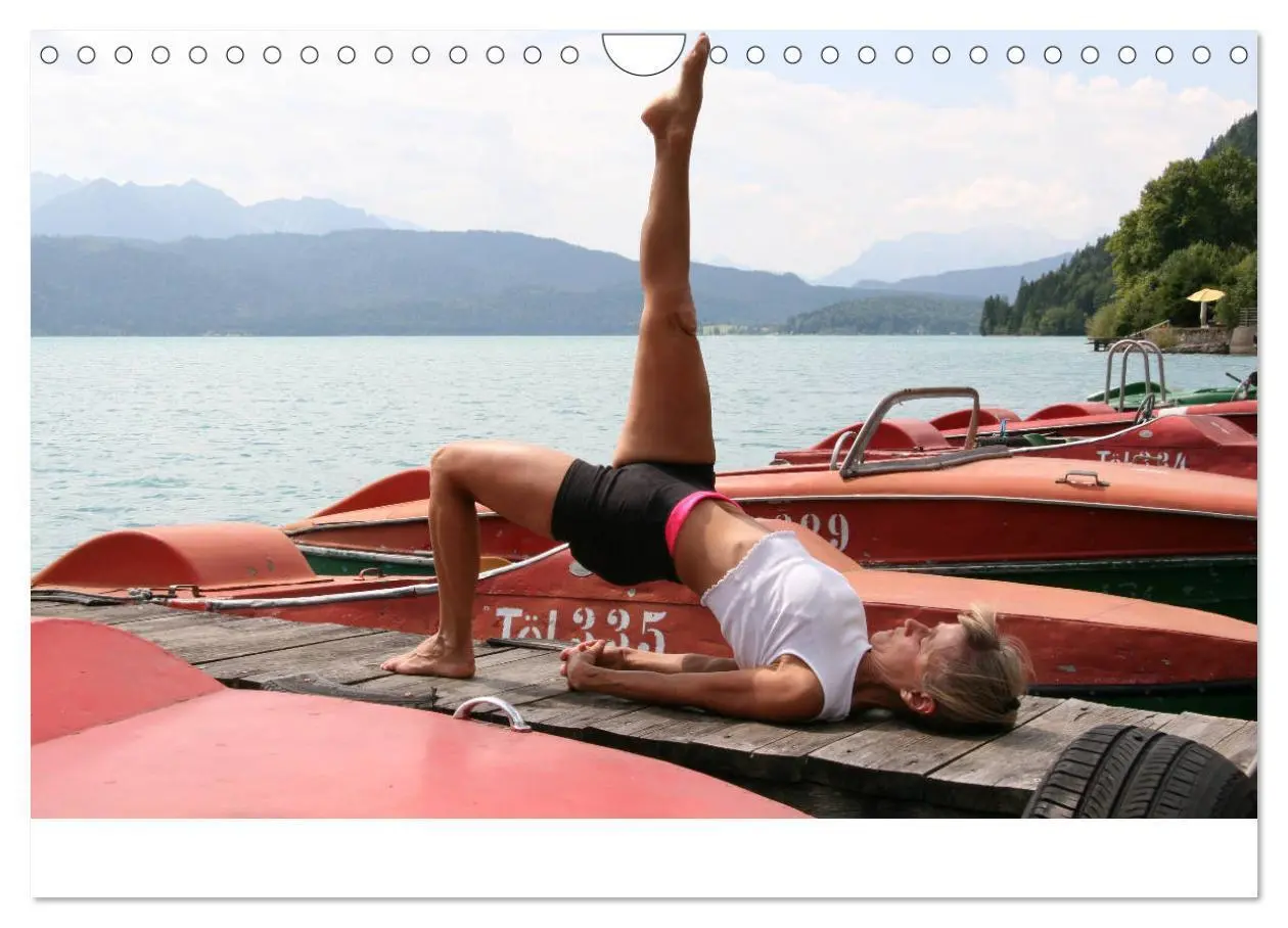 Bild: 9783435283132 | Yoga - Harmonie am Walchensee (Wandkalender 2025 DIN A4 quer),...