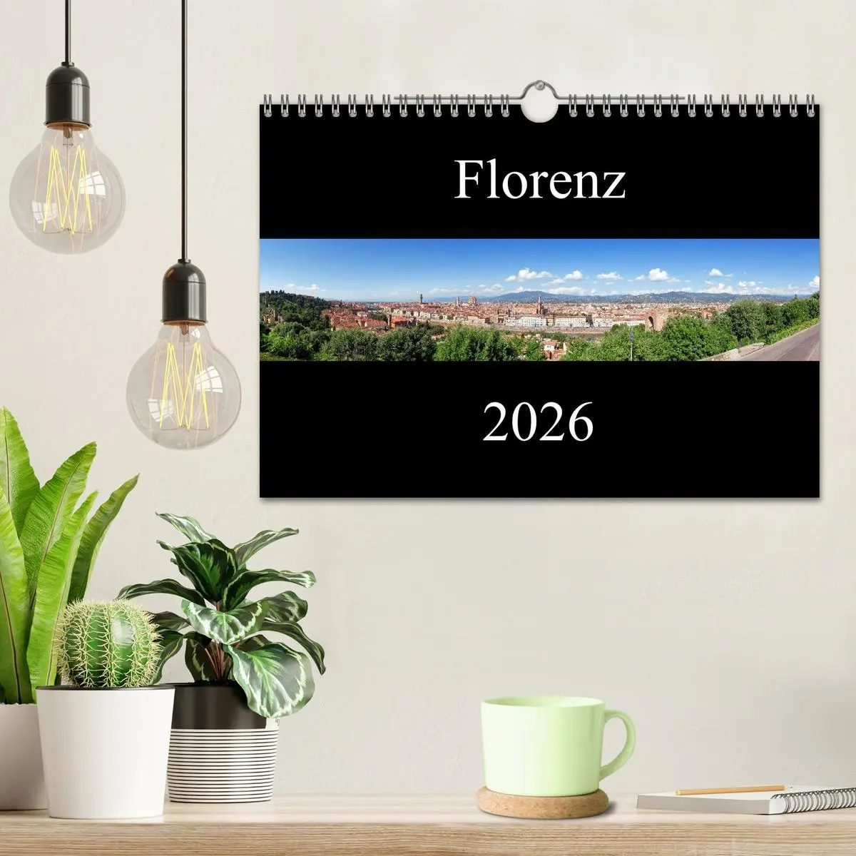 Bild: 9783516153132 | Florenz (Wandkalender 2026 DIN A4 quer), CALVENDO Monatskalender