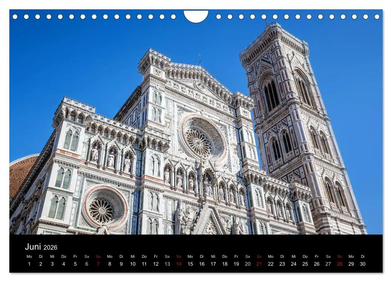 Bild: 9783516153132 | Florenz (Wandkalender 2026 DIN A4 quer), CALVENDO Monatskalender