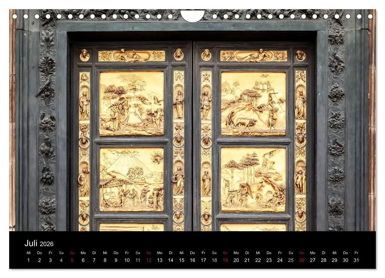 Bild: 9783516153132 | Florenz (Wandkalender 2026 DIN A4 quer), CALVENDO Monatskalender