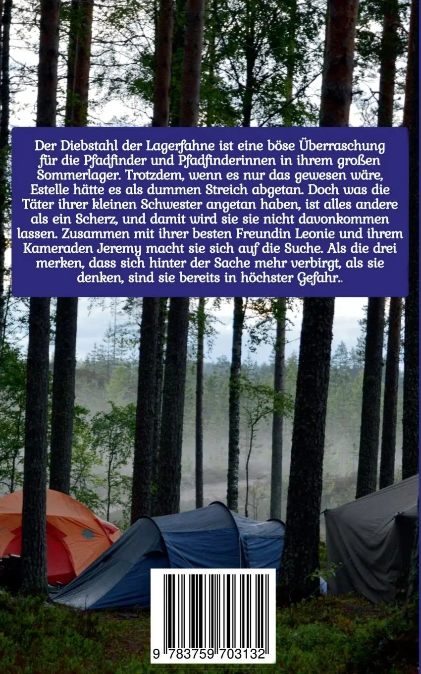 Rückseite: 9783759703132 | Alarm im Sommerlager | René Bote | Taschenbuch | Paperback | 140 S.