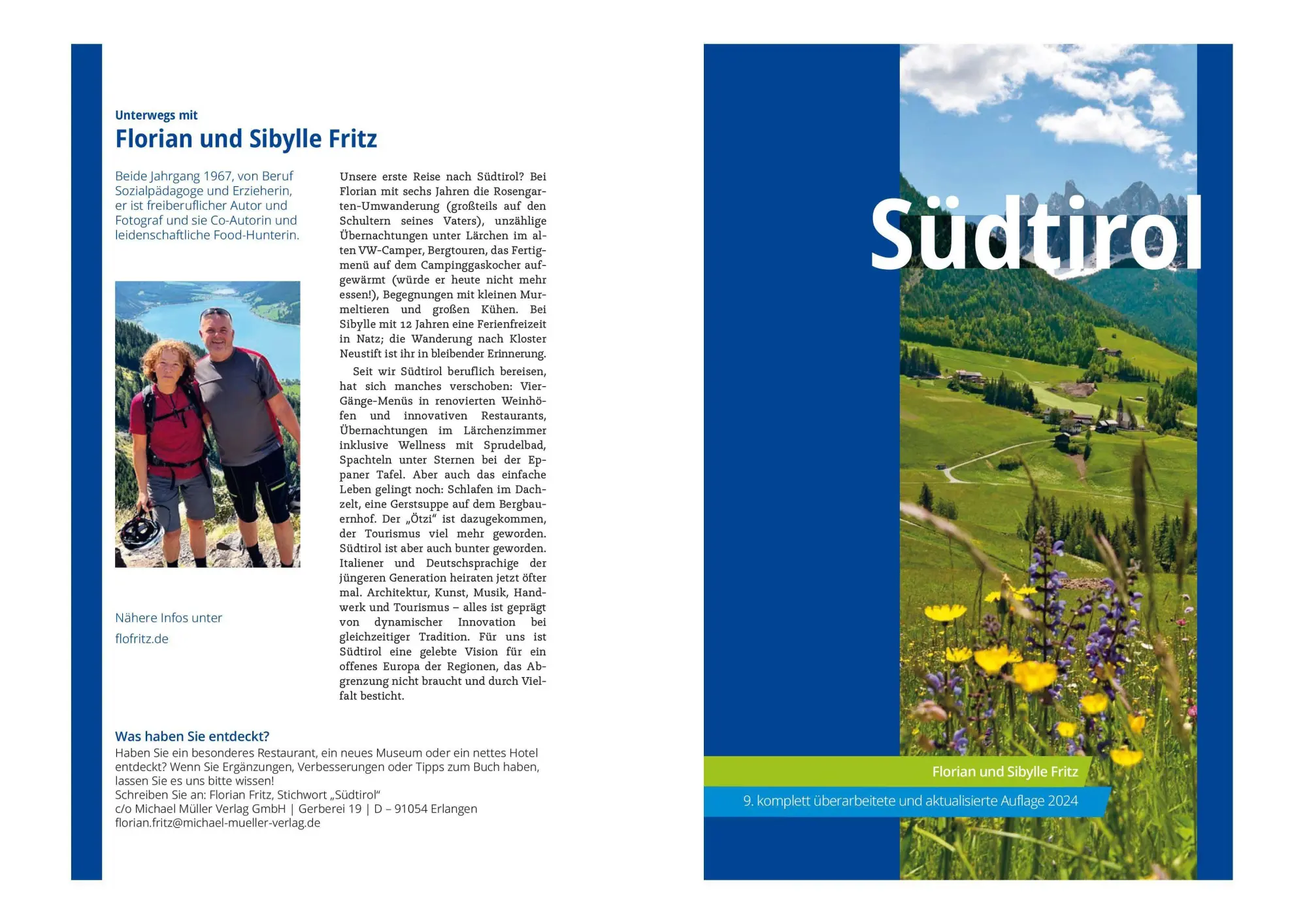 Bild: 9783966853132 | MICHAEL MÜLLER Reiseführer Südtirol | Sibylle Fritz (u. a.) | Buch
