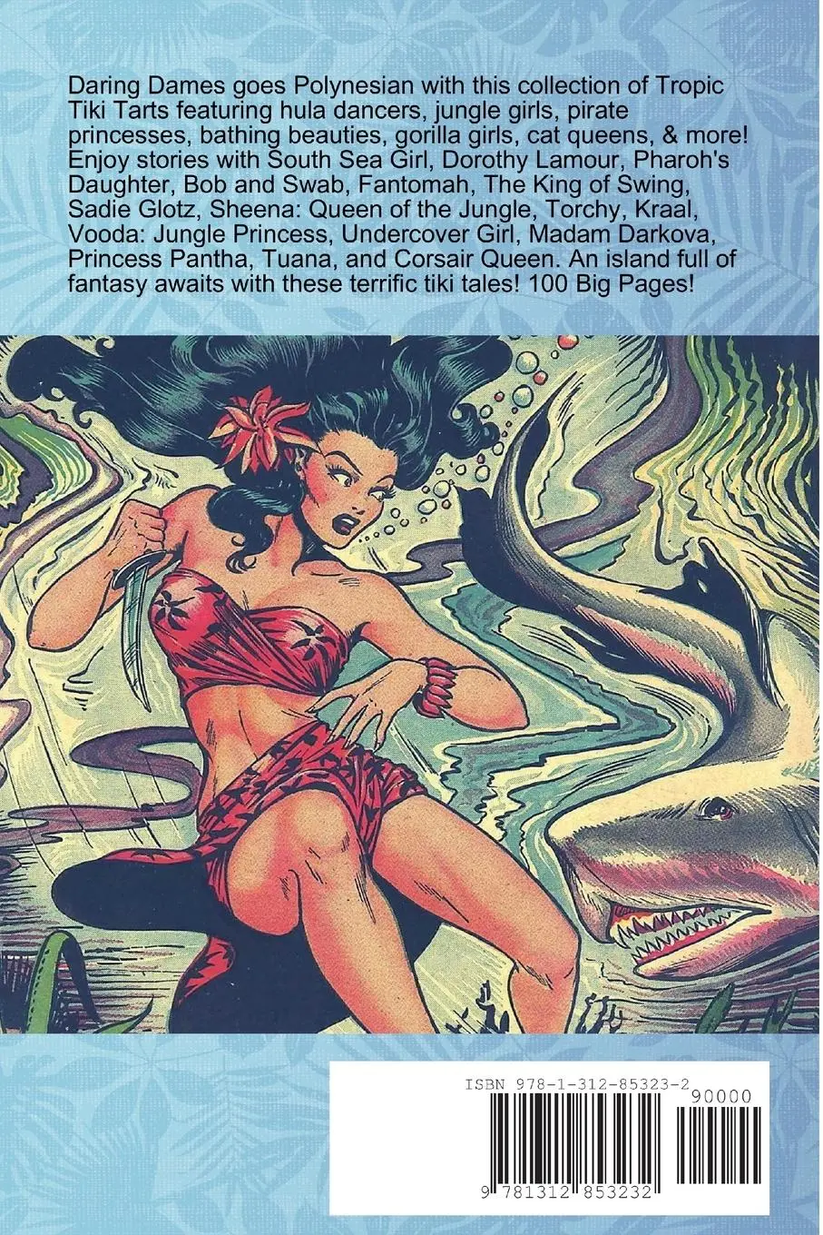 Rückseite: 9781312853232 | Daring Dames | Tropic Tiki Tarts | Mini Komix | Taschenbuch | Englisch