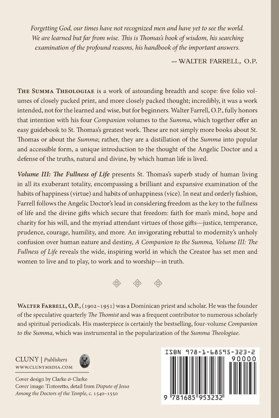 Rückseite: 9781685953232 | A Companion to the Summa-Volume III | The Fullness of Life | Farrell