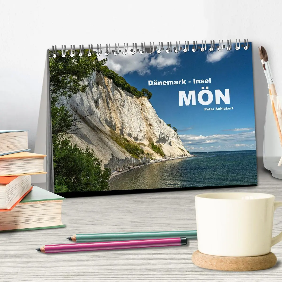 Bild: 9783457673232 | Dänemark - Insel Mön (Tischkalender 2026 DIN A5 quer), CALVENDO...