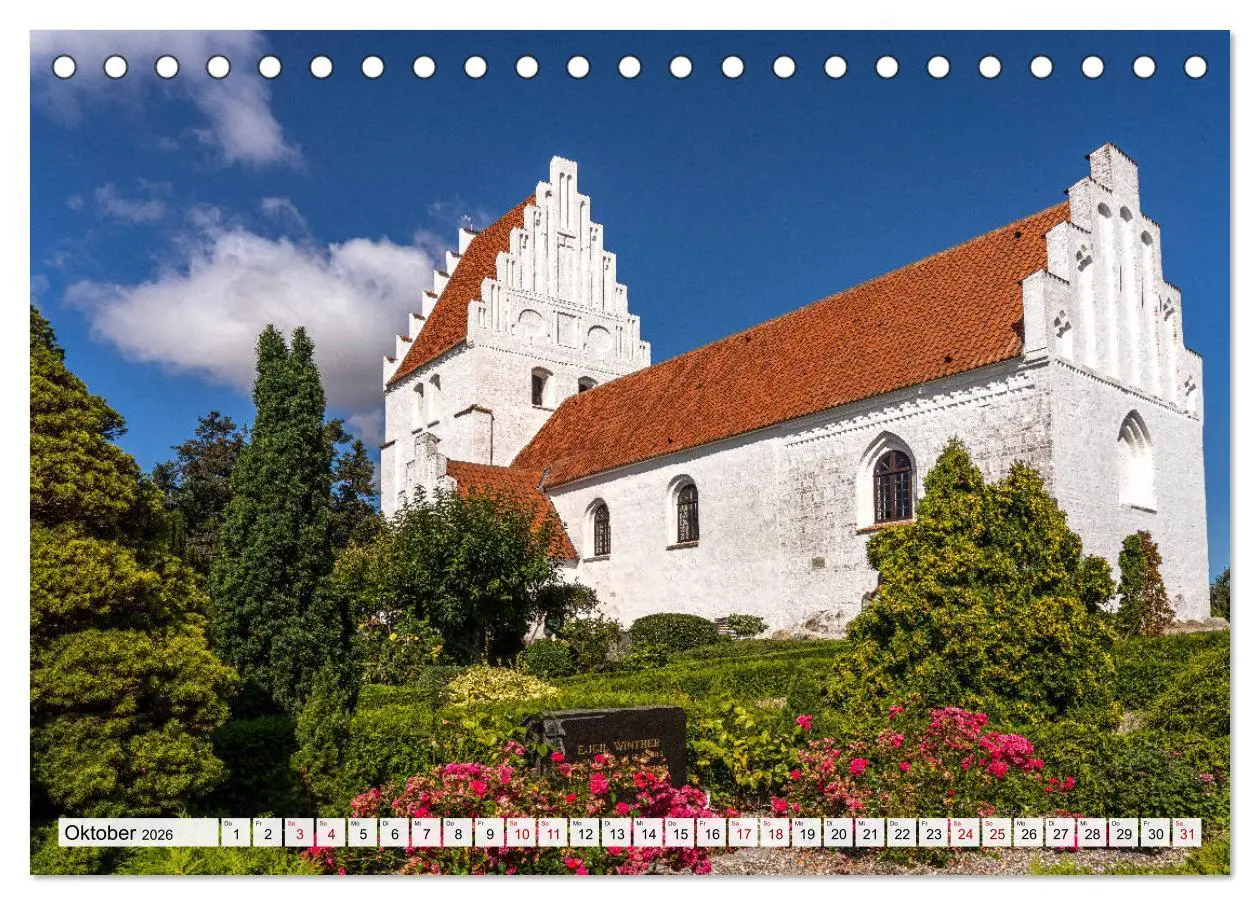 Bild: 9783457673232 | Dänemark - Insel Mön (Tischkalender 2026 DIN A5 quer), CALVENDO...