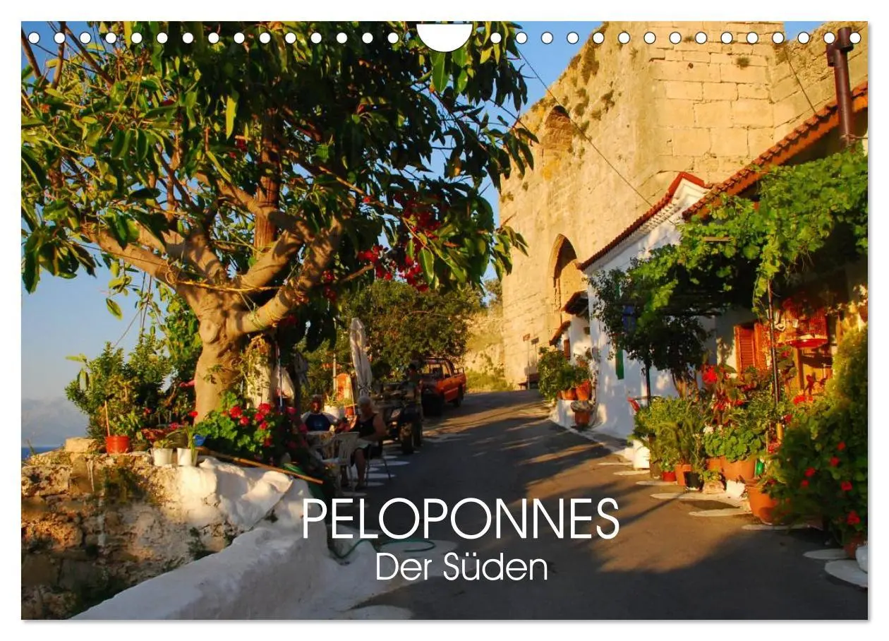 Cover: 9783457983232 | Peloponnes - Der Süden (Wandkalender 2026 DIN A4 quer), CALVENDO...