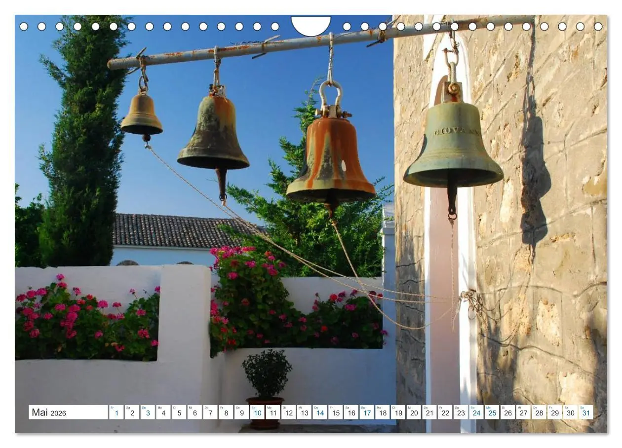 Bild: 9783457983232 | Peloponnes - Der Süden (Wandkalender 2026 DIN A4 quer), CALVENDO...