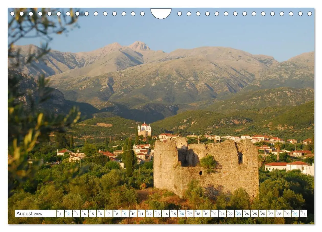 Bild: 9783457983232 | Peloponnes - Der Süden (Wandkalender 2026 DIN A4 quer), CALVENDO...