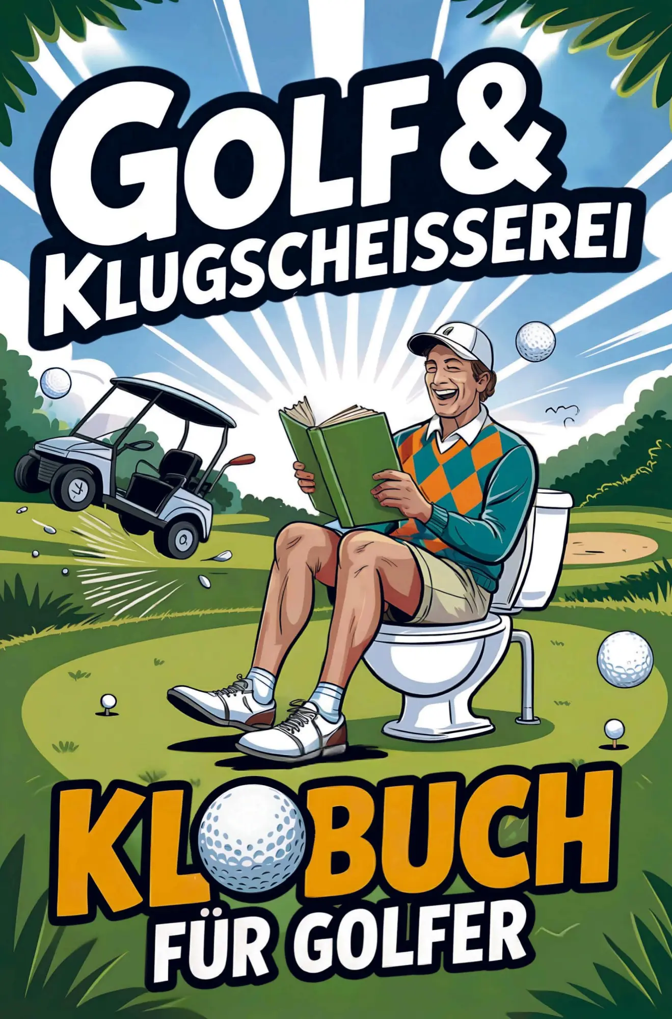 Cover: 9789403823232 | Golf &amp; Klugscheißerei - Humorvolles Klobuch für Golfer | Marcus Hiller
