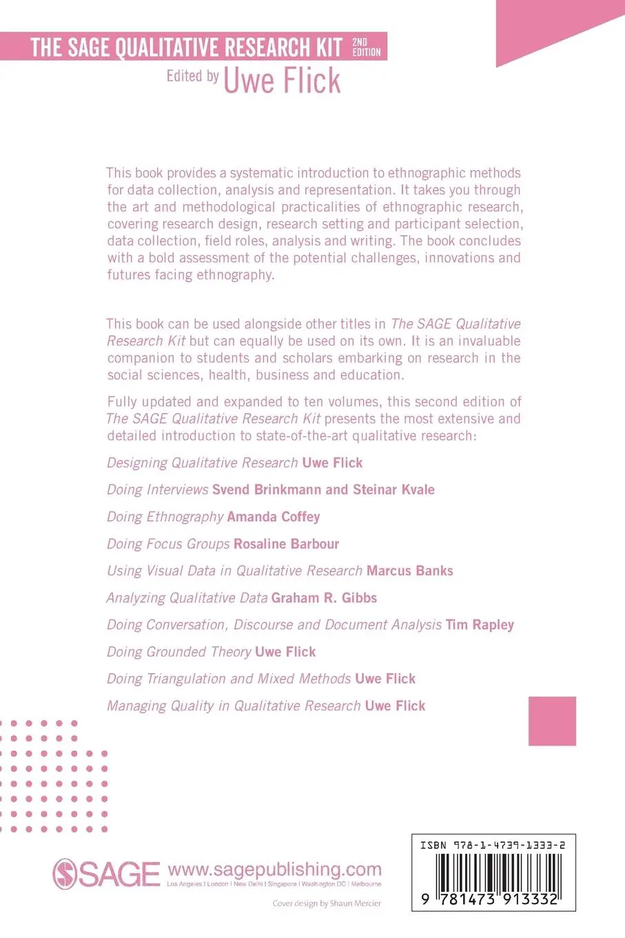Rückseite: 9781473913332 | Doing Ethnography | Amanda Coffey | Taschenbuch | Englisch | 2018