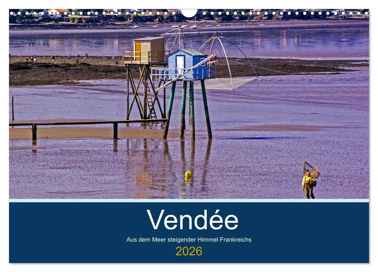 Cover: 9783457803332 | Vendée Aus dem Meer steigender Himmel Frankreichs (Wandkalender...