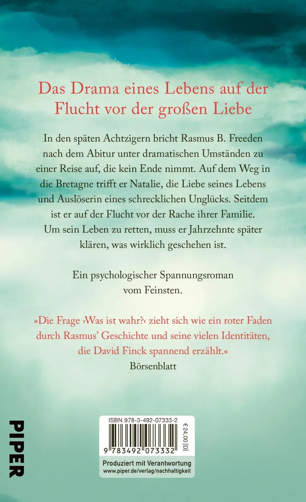 Rückseite: 9783492073332 | Der Schwindel | David Finck | Buch | 288 S. | Deutsch | 2025