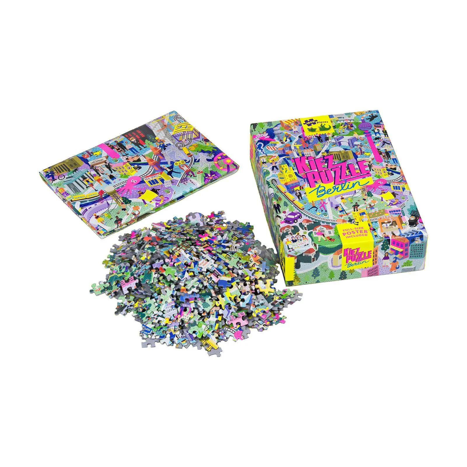 Bild: 7649988093432 | Kiezpuzzle Berlin - 1000 Teile | Tobias Schrank (u. a.) | Spiel | 2026