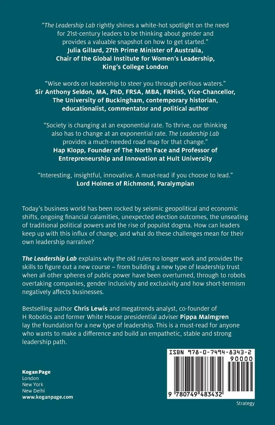 Rückseite: 9780749483432 | Leadership Lab | Understanding Leadership in the 21st Century | Buch