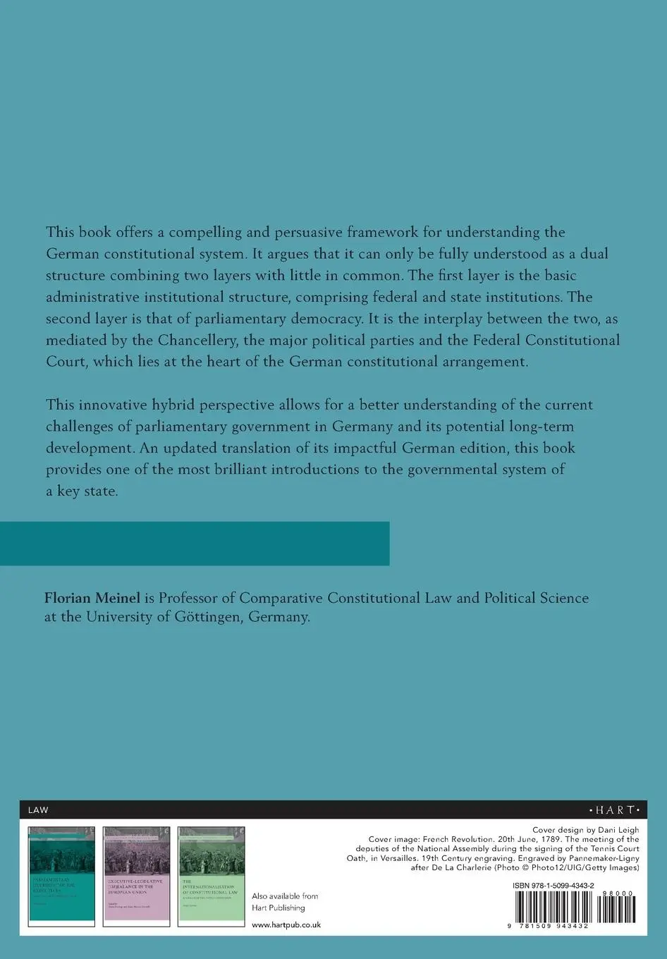 Rückseite: 9781509943432 | Germany's Dual Constitution | Florian Meinel | Taschenbuch | Englisch